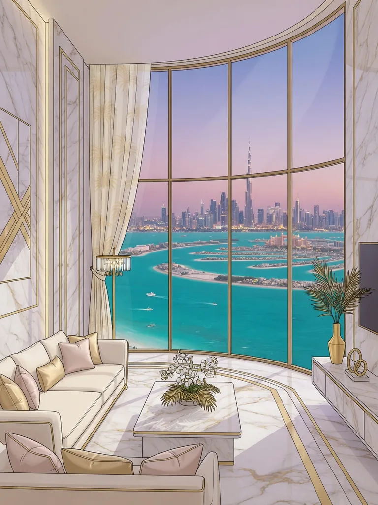 Palm Island Villa, Dubai
