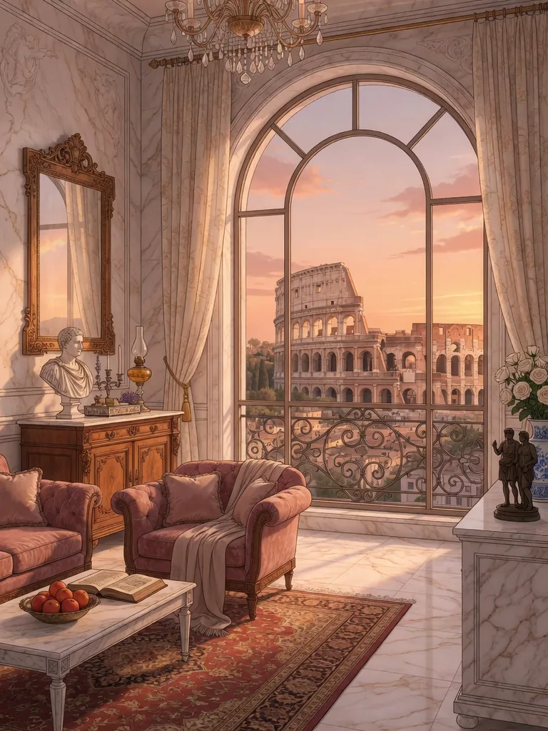 Colosseum-View Penthouse, Rome