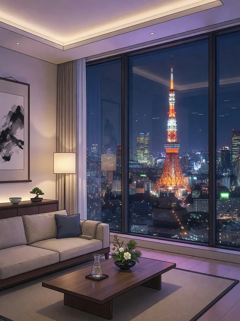 Azabu Tower Penthouse, Tokyo