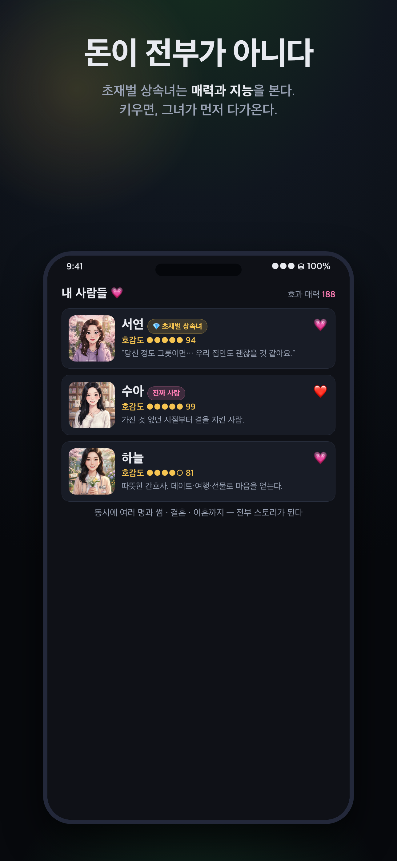 재벌가 상속녀와 연애